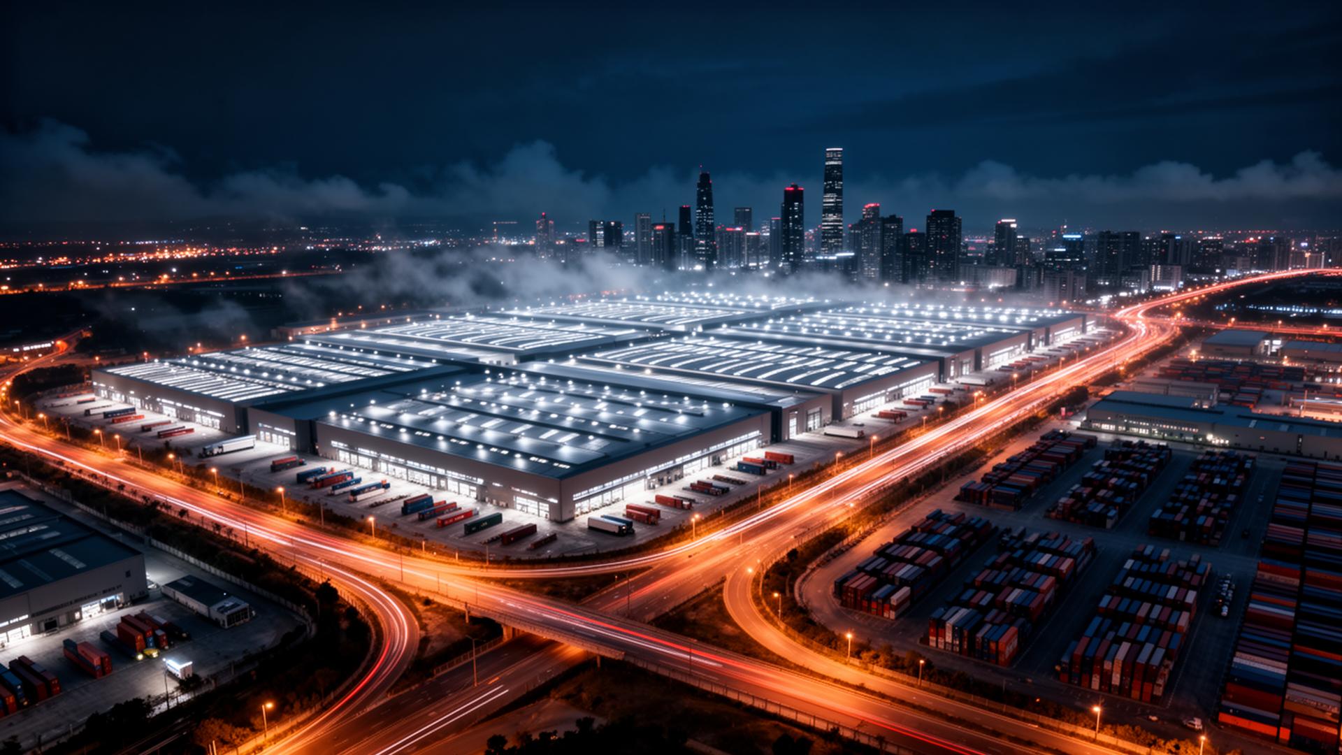 ABHIS industrial logistics skyline